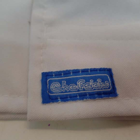 Chefskin Chef Hat Personalized W Purple Embroidery "Lucy" Adjustable Sizing OSFM - Picture 8 of 10